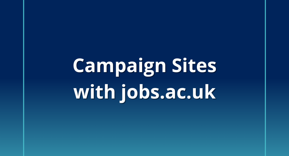 Campaign Site jobs.ac.uk