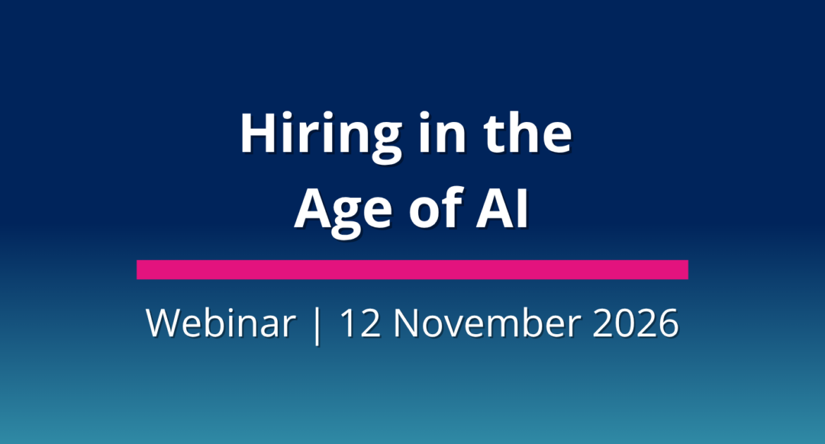 Hiring in the age of AI