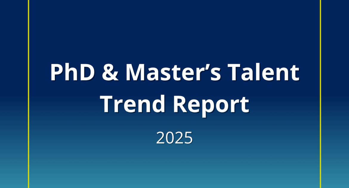 PhD and Masters Talent Trend report - jobs.ac.uk