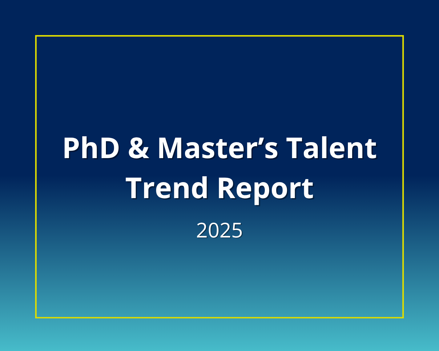 PhD and Masters Talent Trend report - jobs.ac.uk