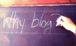Why blog