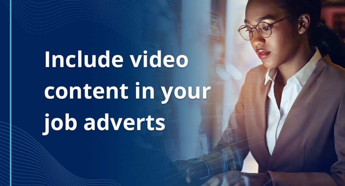 video content - enhanced job advert - jobs.ac.uk